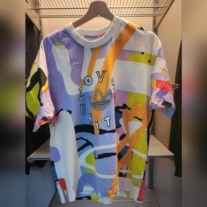 Adidas Kids Colorful Graphic T-Shirt